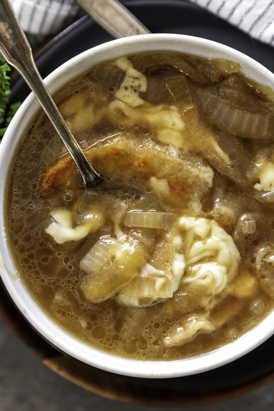 Instant Pot French Onion Soup - Dash of Sanity