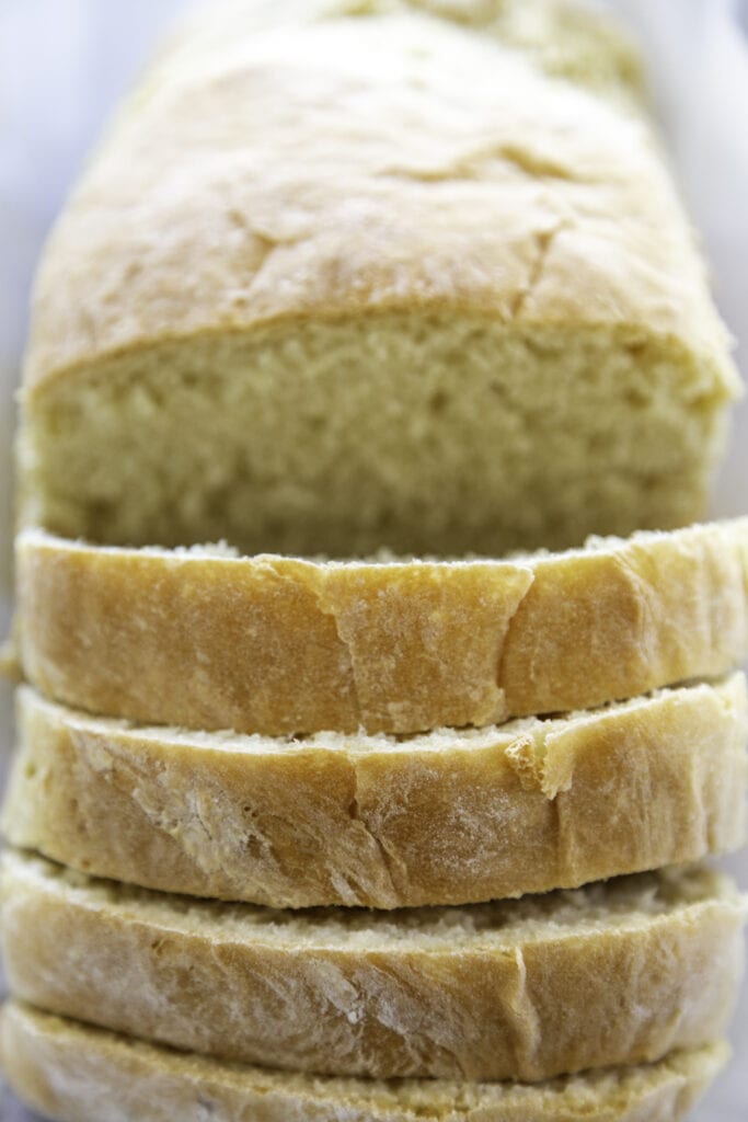 Simple Homemade White Bread (KitchenAid Stand Mixer) 