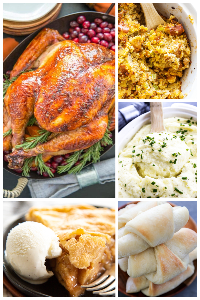 simple thanksgiving menu - Dash of Sanity