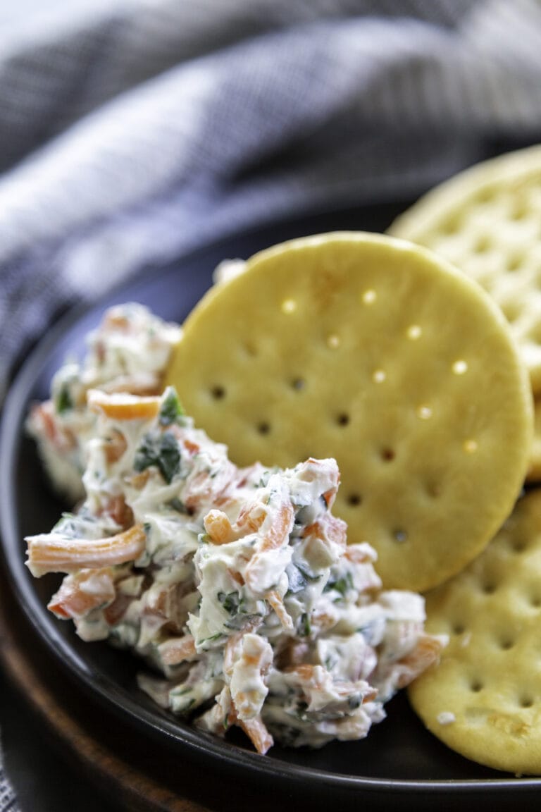 Cream Cheese Veggie Dip Dash of Sanity
