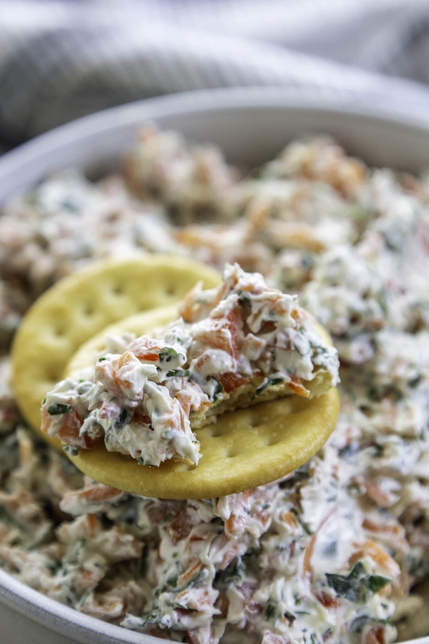 Cream Cheese Veggie Dip Dash of Sanity