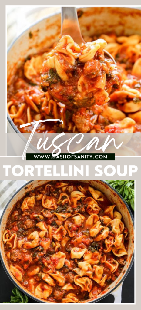 Tuscan Tortellini Soup