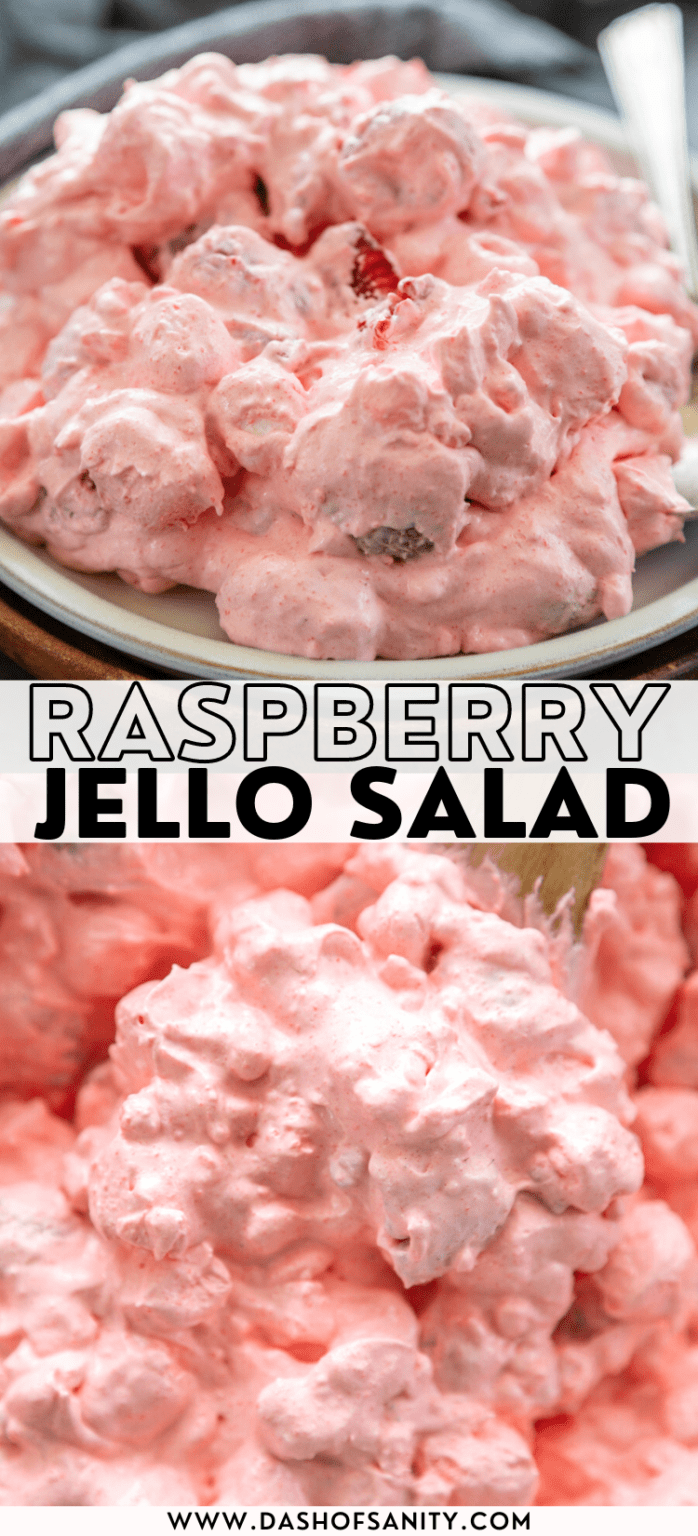 Raspberry Jello Salad Dash of Sanity