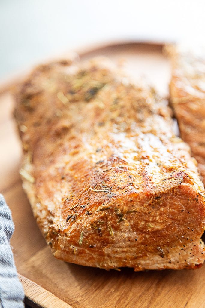 whole cooked pork tenderloin