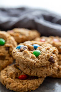 Flourless Monster Cookies