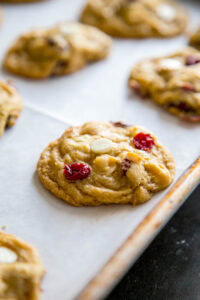 White Chocolate Cranberry Cookies