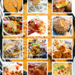 collage image of appetizers in a collection