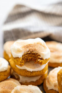 Frosted Pumpkin Cookies