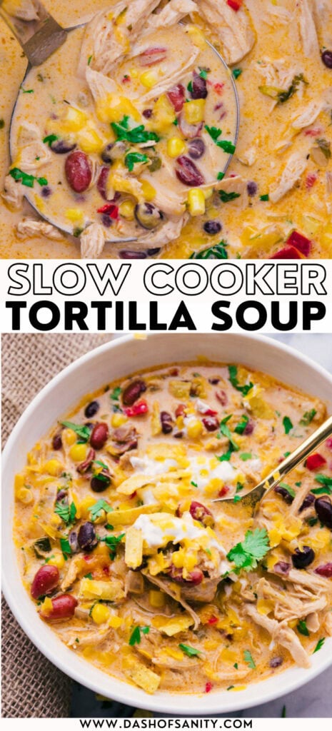 creamy tortilla soup recipe