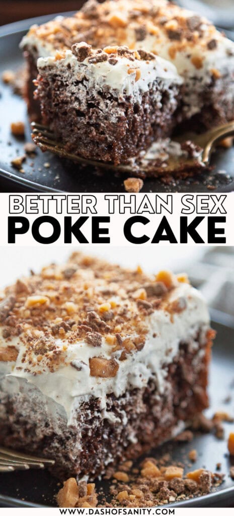 collage image of better than sex cake