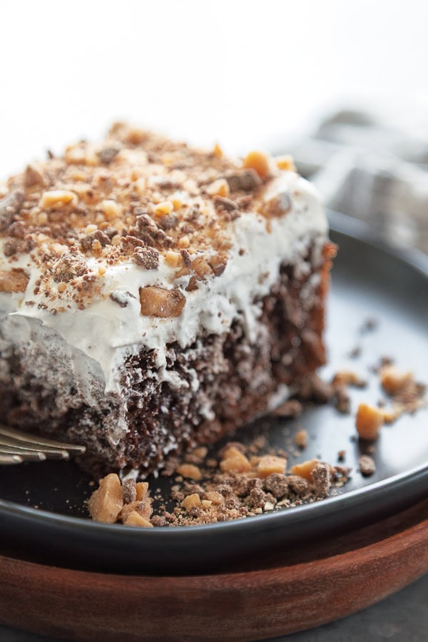 close up shot to better than sex cake
