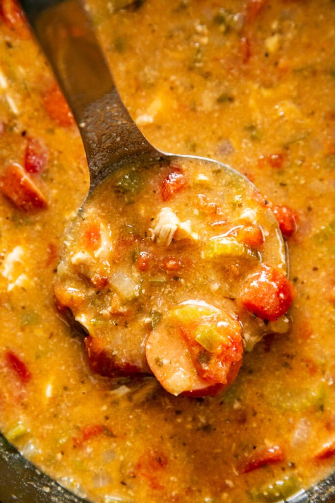 ladle of gumbo
