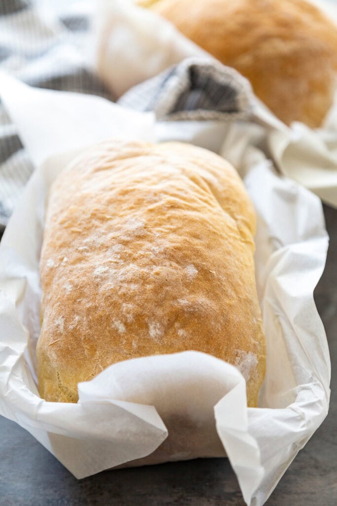 baked bread loaves